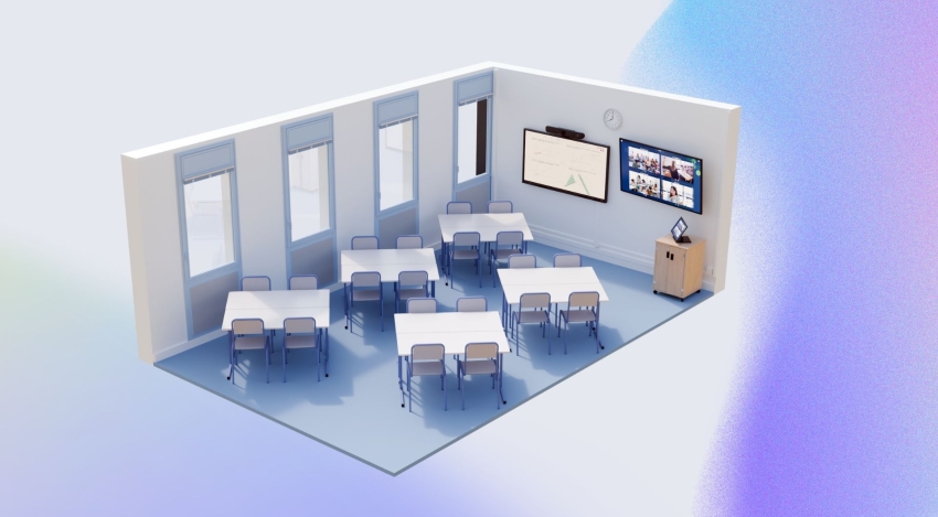 Aménagement d’une salle de formation