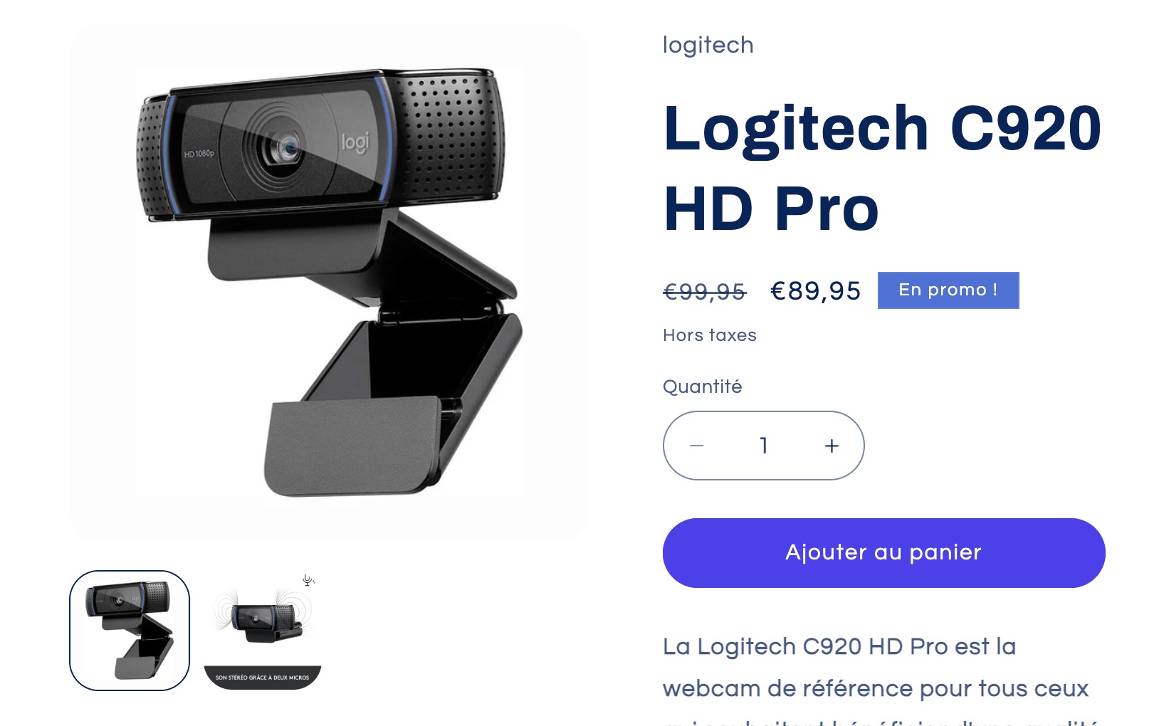 logitech 920