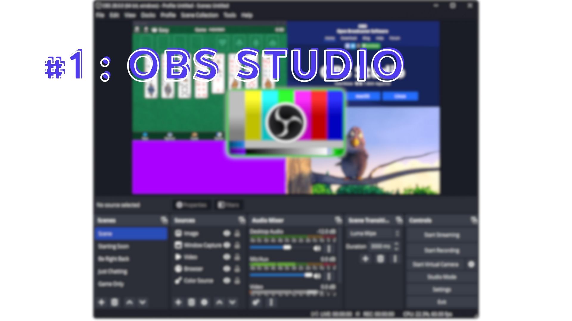 Streaming live : les 10 meilleurs logiciels 2 OBS logiciel streaming live