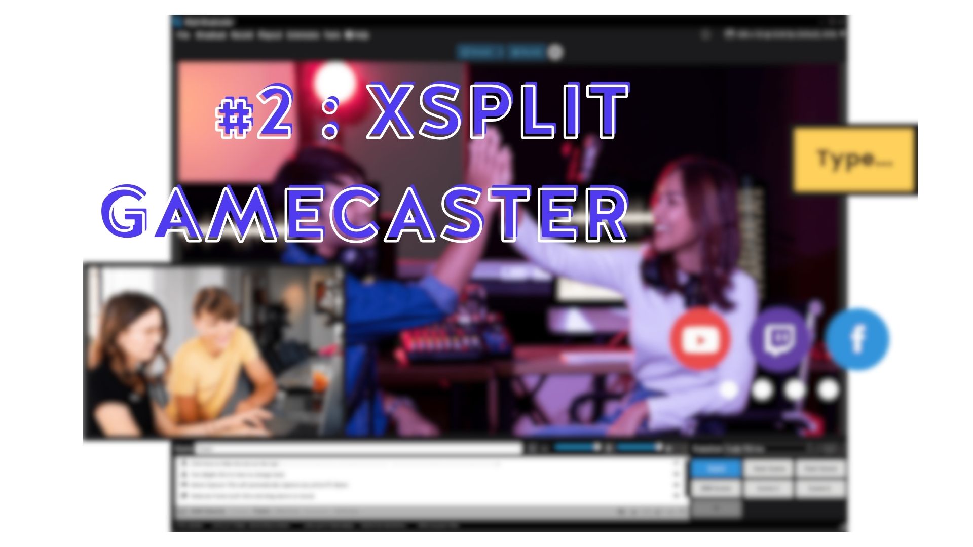 Streaming live : les 10 meilleurs logiciels 3 Xsplit
