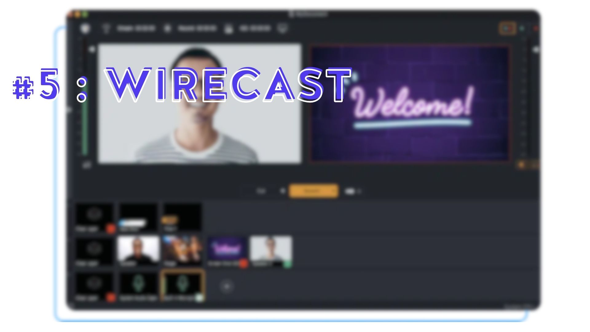 Streaming live : les 10 meilleurs logiciels 6 Wirecast