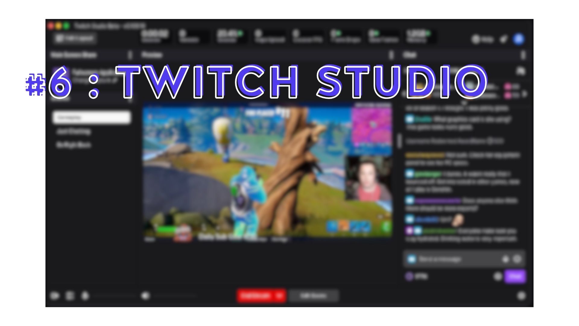 Streaming live : les 10 meilleurs logiciels 7 TWitch