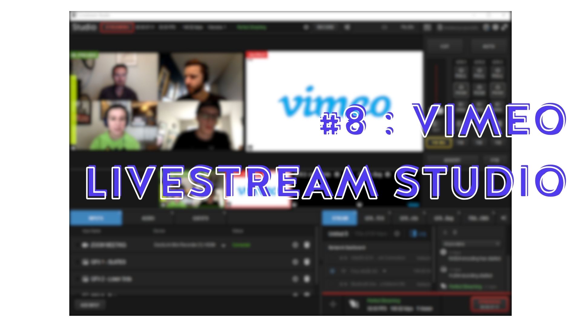Streaming live : les 10 meilleurs logiciels 9 Vimeo