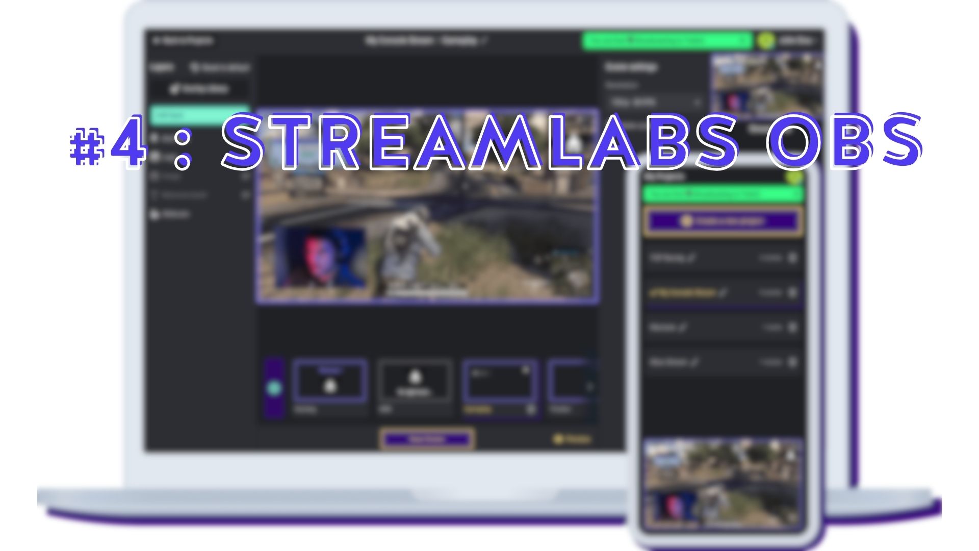 Streaming live : les 10 meilleurs logiciels 5 Stream labs OBS