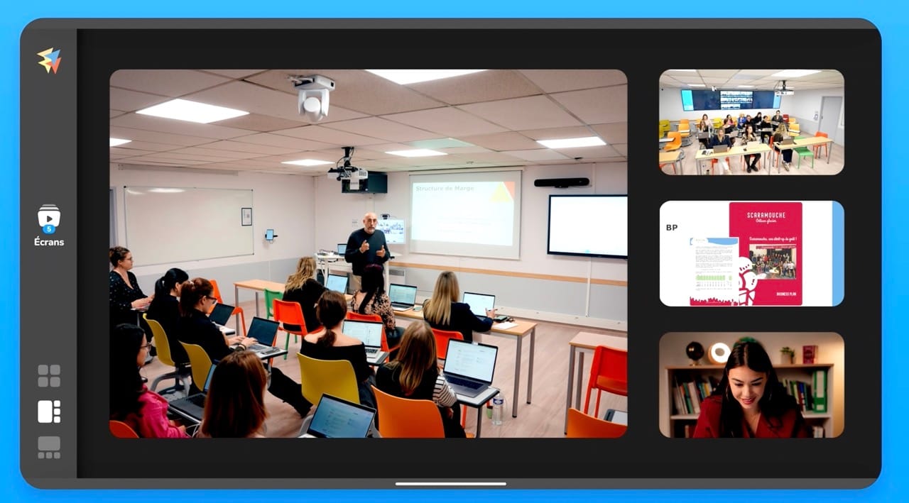 SAMII : Bienvenue dans le futur de la salle de cours 2 SAMII lecteur