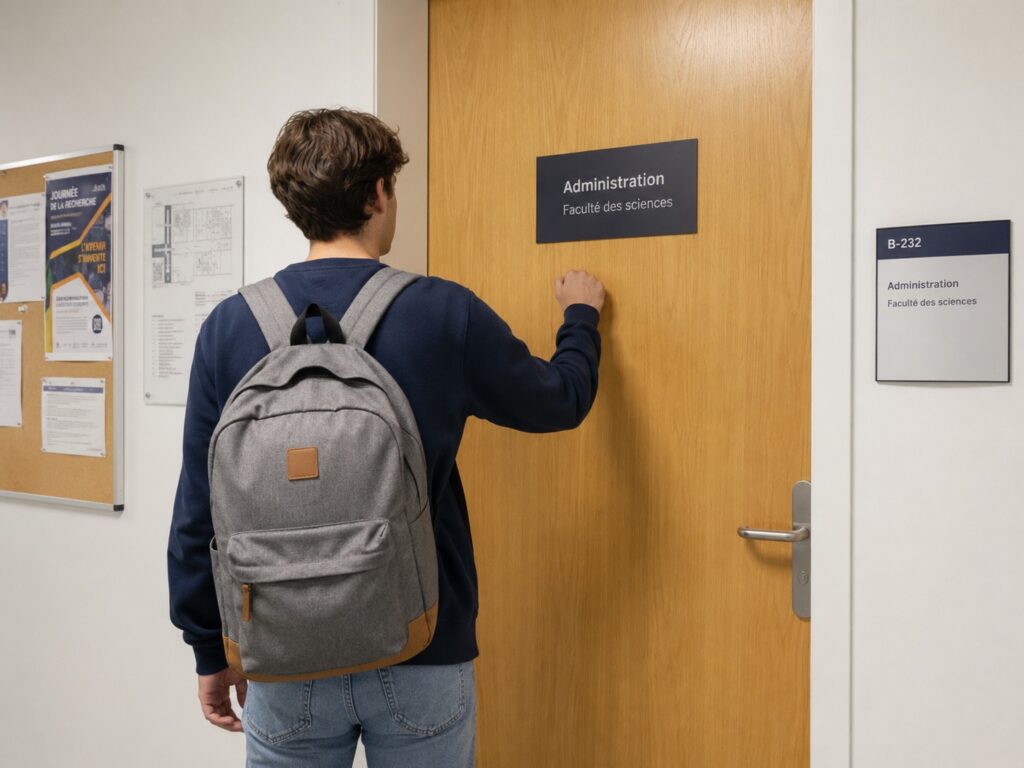 Étudiant administration